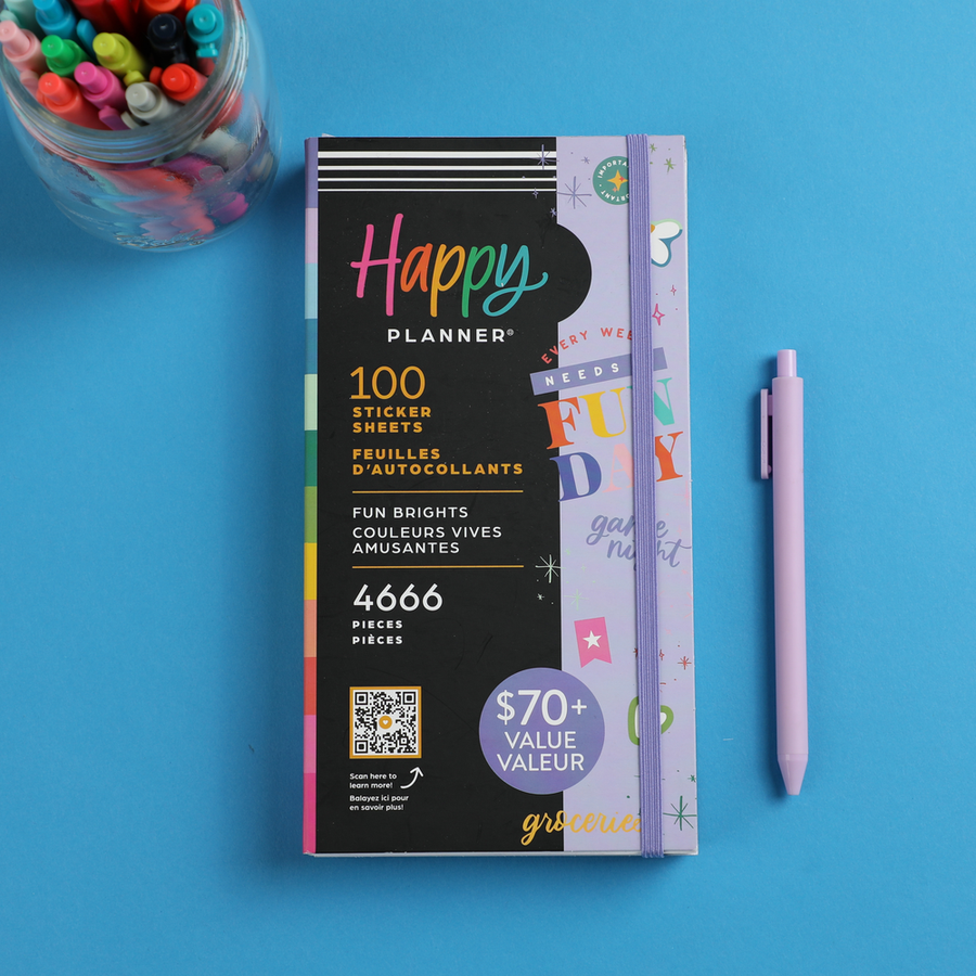 Offers 100 sheets happy planner stickers