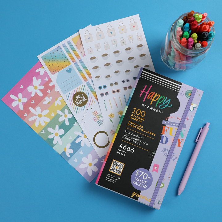 The Happy Planner outlet Extra Large Mega Sticker Book Bundle Set