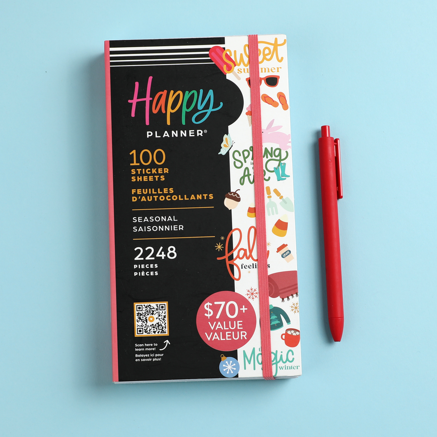 Store Happy Planner All In A Season Mega Sticker Book