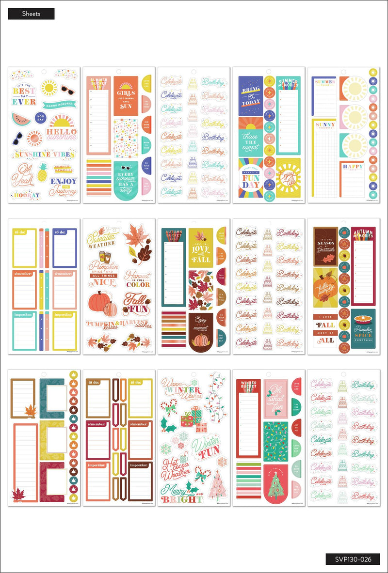 Value Pack Stickers - Hooray Seasons
