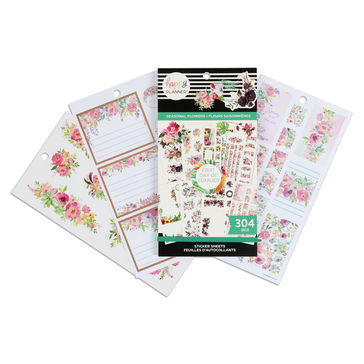 Outlet Happy Planner Floral/ Gardening sticker book bundle