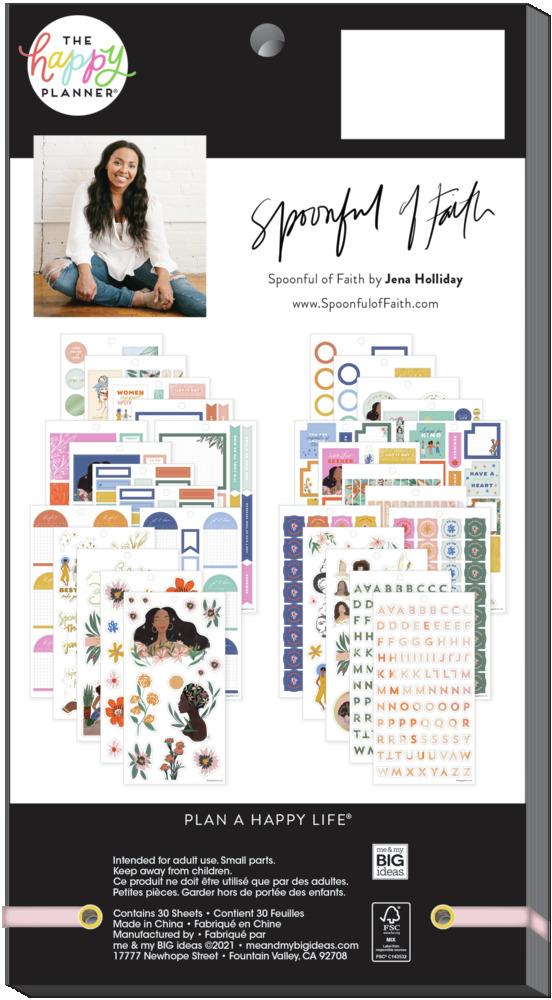 The Happy Planner x Spoonful of Faith Value Pack Stickers - Everyday