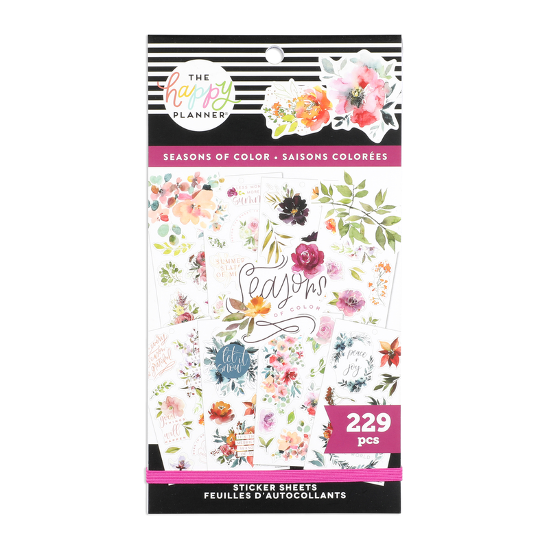 Value Pack Stickers - Flowers – The Happy Planner