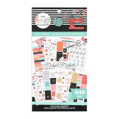 Value Pack Stickers - Miss Maker