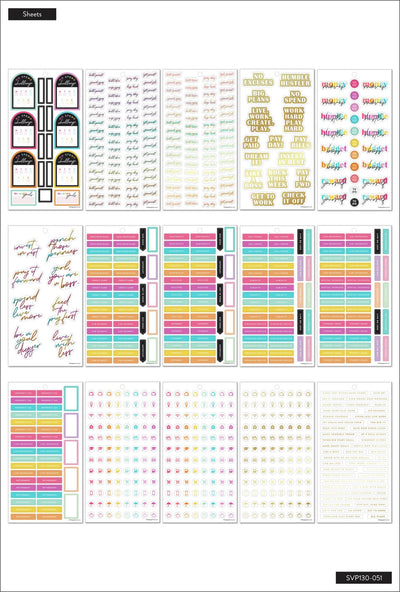 Value Pack Stickers - Bright Budget