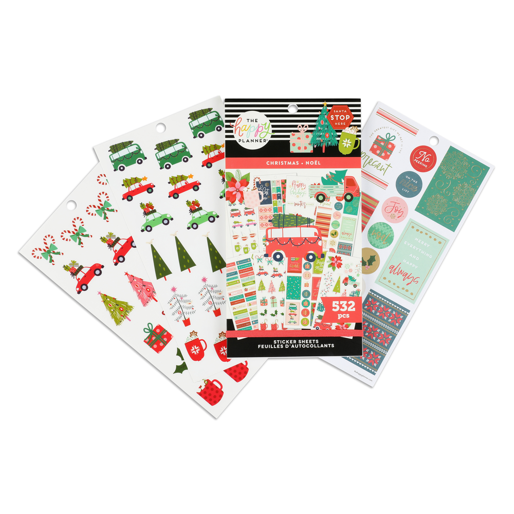 Cute Christmas Planner Stickers-Holiday Planner Stickers - So Fontsy