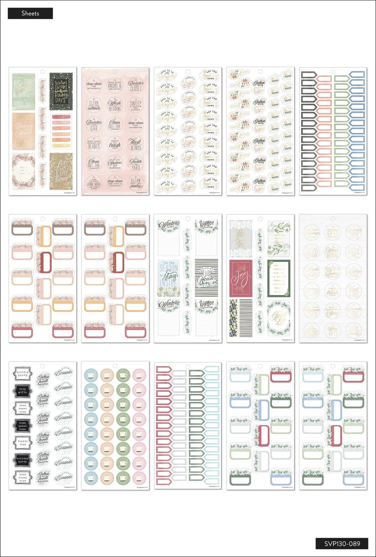 LET'S PLANNER STICKERS/AUTOCOLLANTS BOOKS LOT OF 3 (TOTAL 995 STICKERS)