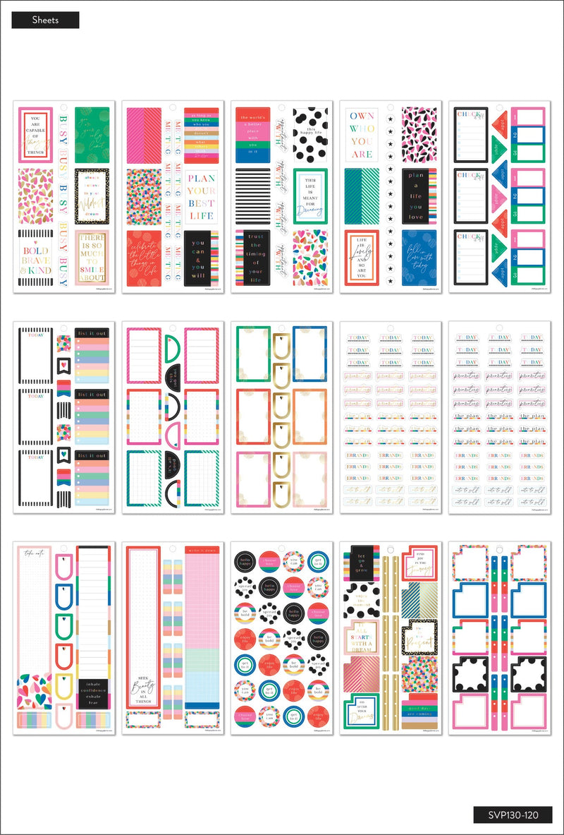 Value Pack Stickers - Bold and Bright