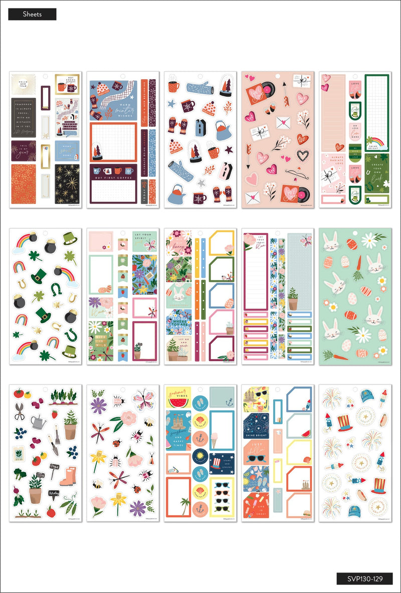 Seasonal Whimsy - Value Pack Stickers – The Happy Planner