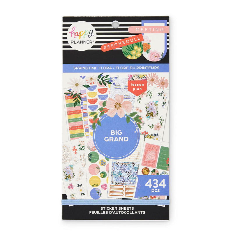 Value Pack Stickers Springtime Flora - Big