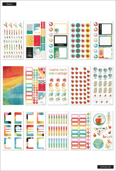Value Pack Stickers - Painterly Collage