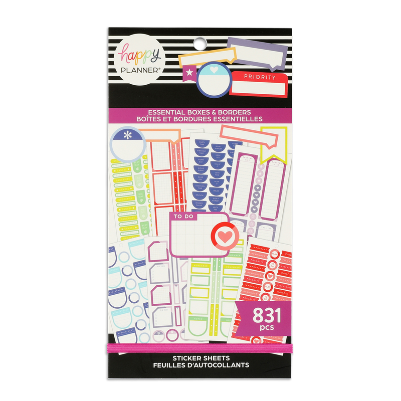 Value Pack Stickers - Essential Boxes & Borders