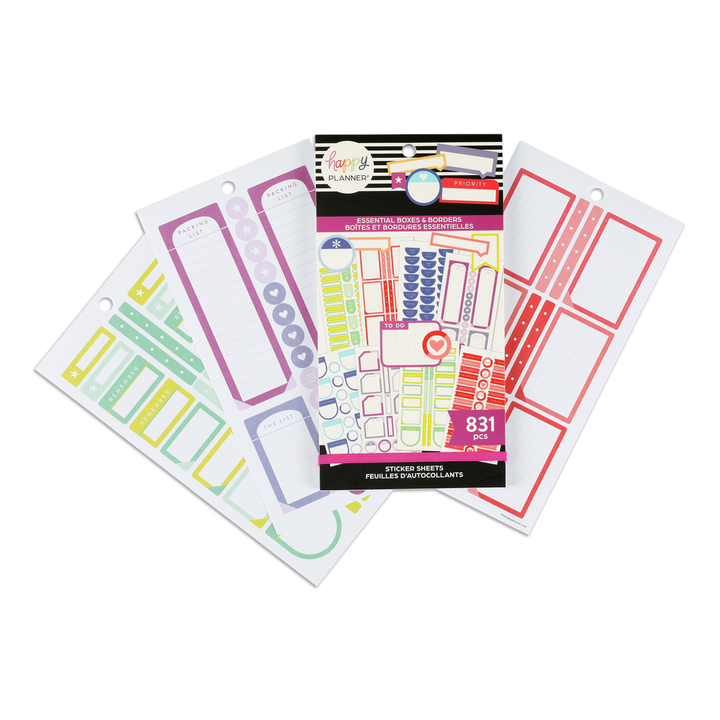 Custom Bundle - Lot of 8 Happy Planner Value top Pack Sticker Books