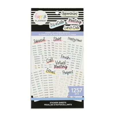 The Happy Planner Sticker Pack for Calendars, Journals and Projects  –Multi-Color, Easy Peel – Scrapbook Accessories – Blushin' It Theme – 30  Sheets, 776 Stickers Total - Yahoo Shopping