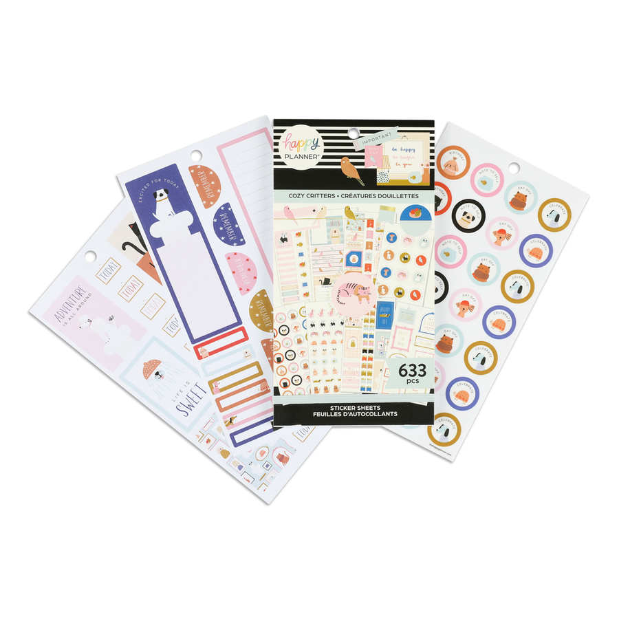 The Happy Planner Brand outlet New Sticker Books Value Pack Bundle Set - Four Included!