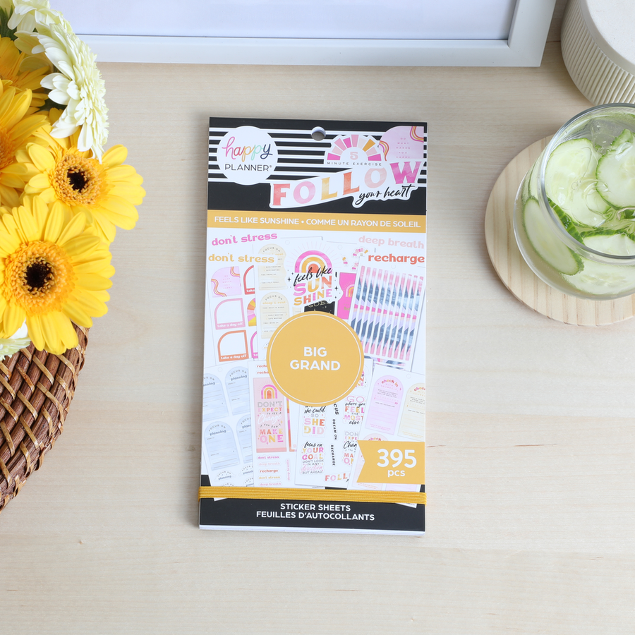 For 4 of The Happy Planner Feels Like Sunshine offers Sticker Book 540 Stickers