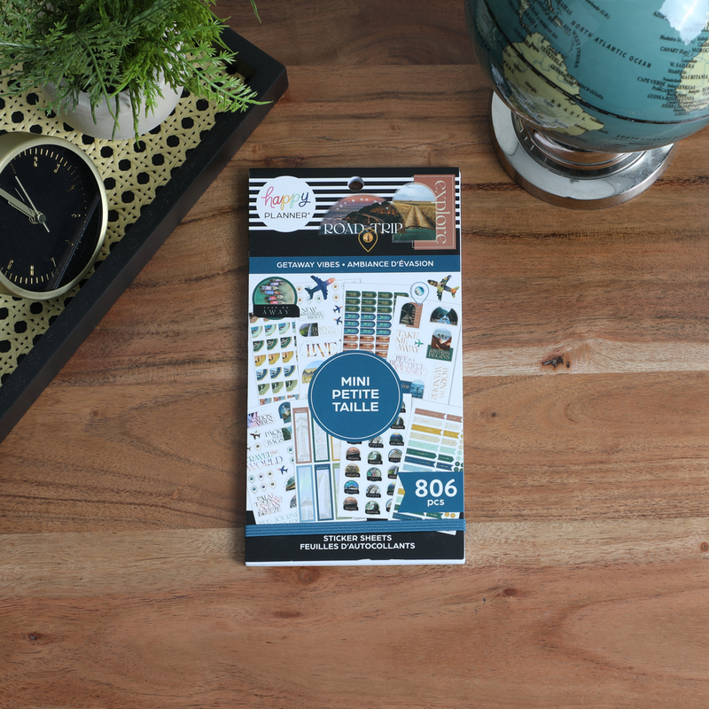 Adding Value Stickers Value Pack Stickers - Getaway Vibes - Mini – Happy Planner