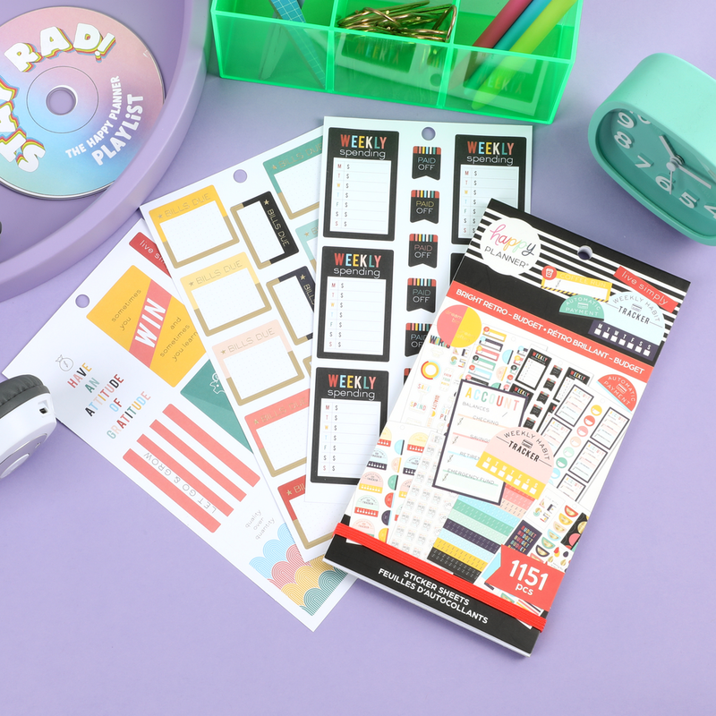 Shop functional and cute Budget Stickers and more