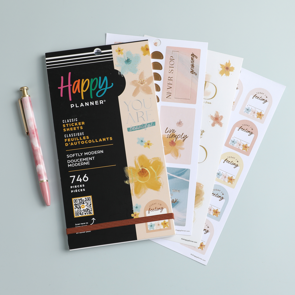 Sofly Sticker Softly Modern - Value Pack Stickers – Happy Planner