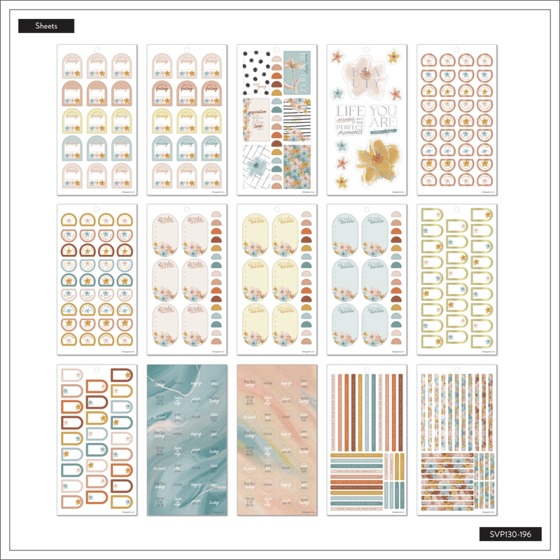 Softly Modern - Value Pack Stickers