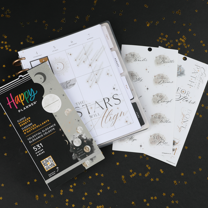 HUGE Bundle of Celestial/Space offers Themed Planner Stickers