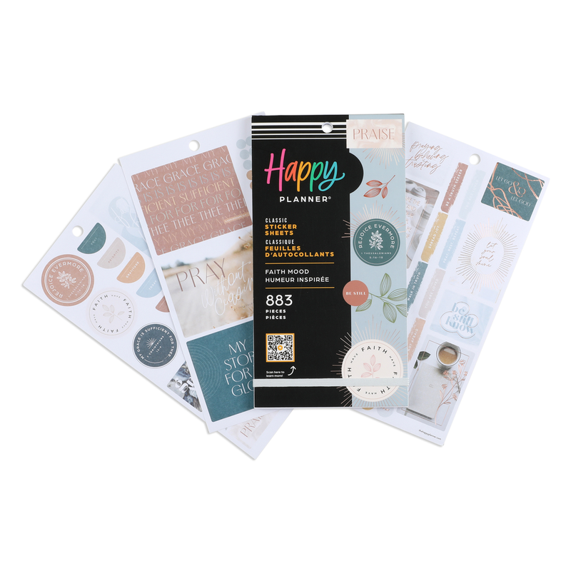 Holy Night Faith Sticker Sheets Christian Planner Stickers