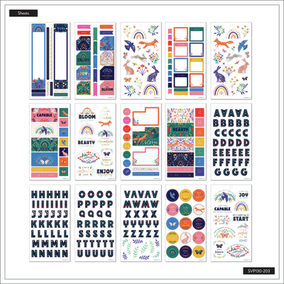 Nordic Brights - Value Pack Stickers