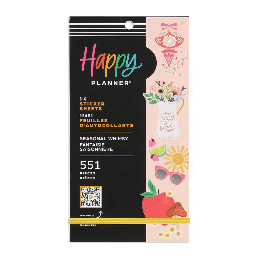 New Happy sale Planner Big Sticker Sheets