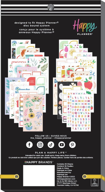 Seasonal Whimsy - Value Pack Stickers - Big