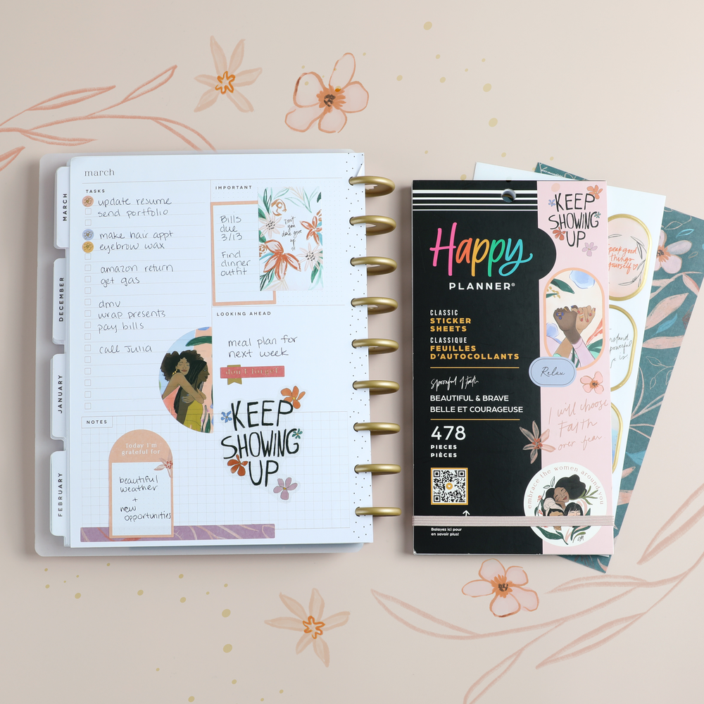 The Happy Planner x Spoonful of Faith 3 Pack Storage Box Kit