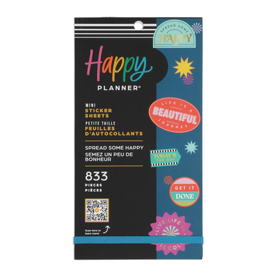 Spread Some Happy - Value Pack Stickers - Mini