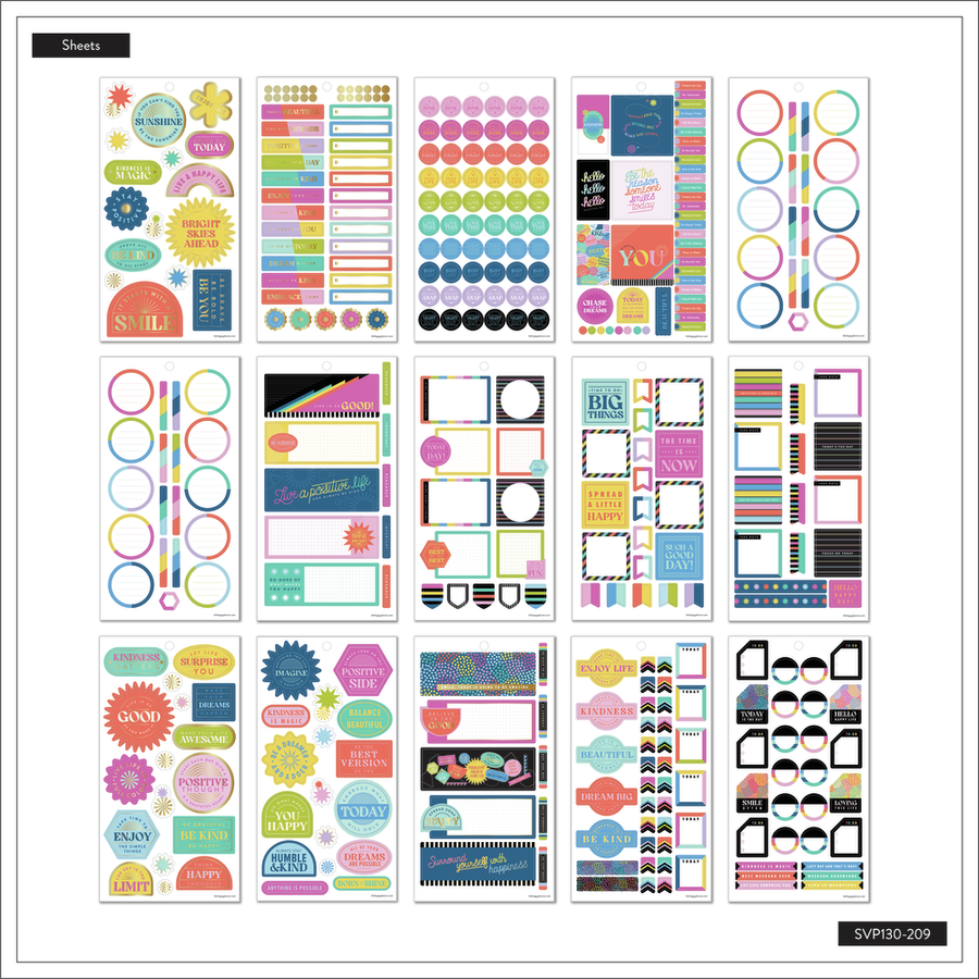 Happy Planner mini selling sticker book bundle