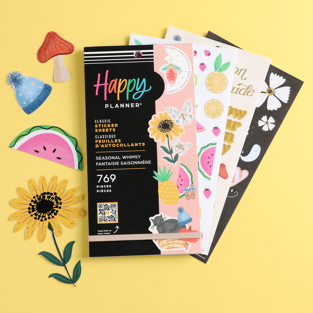 Whimsy Stickers Seasonal Whimsy - Value Pack Stickers – Happy Planner