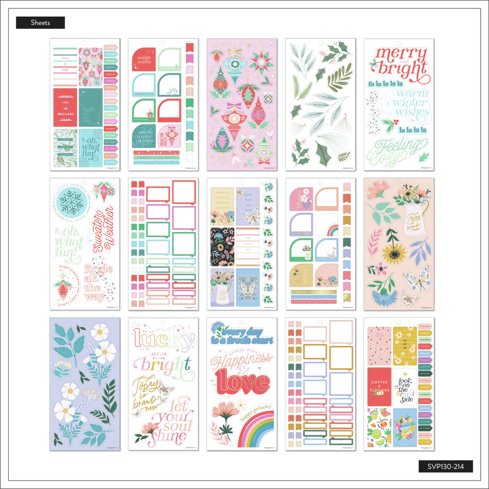 Whimsy Stickers Seasonal Whimsy - Value Pack Stickers – Happy Planner