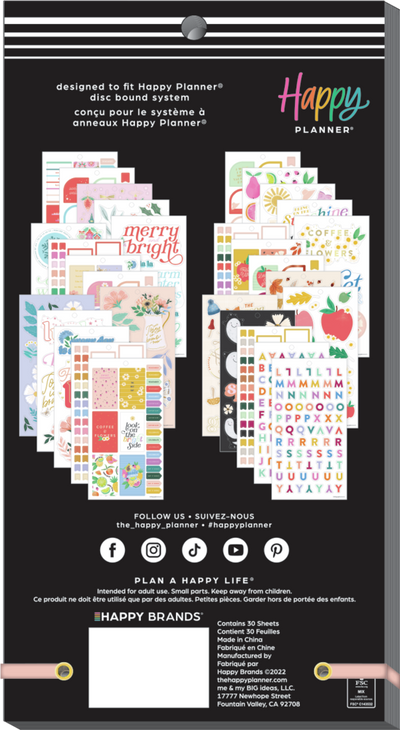 Seasonal Whimsy - Value Pack Stickers