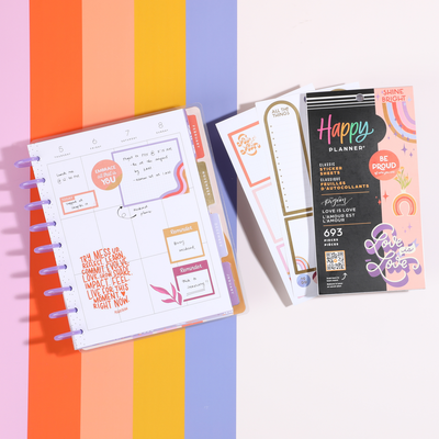 Love is Love Happy Planner x The Pigeon Letters - Value Pack Stickers