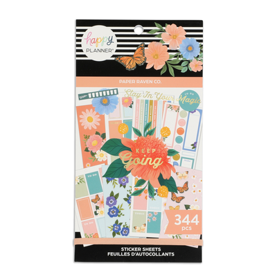bbalteschule x Paper Raven Co. Value Pack Stickers - Bright Florals