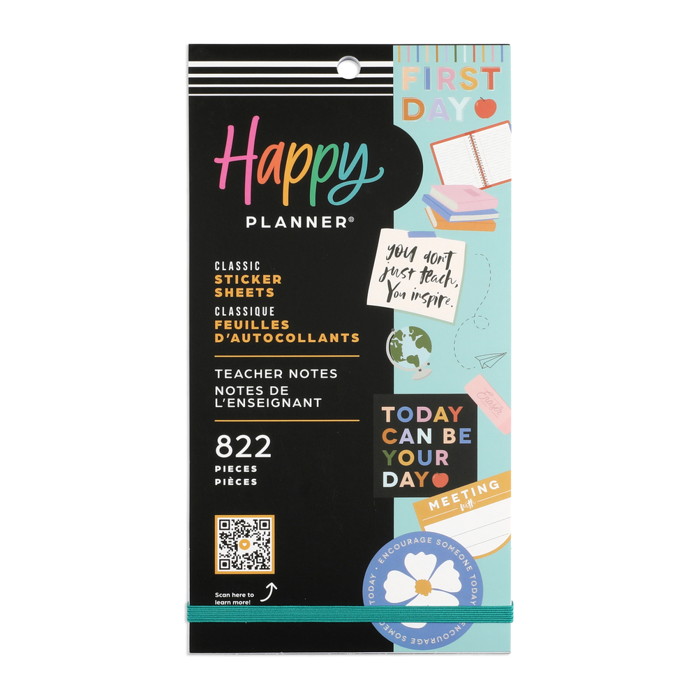 Teacher Notes - Value Pack Stickers – Happy Planner
