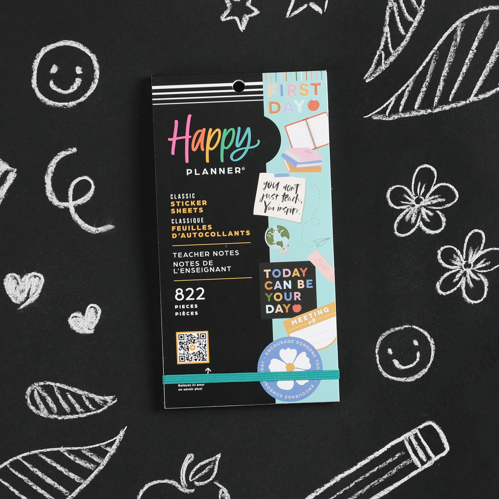 Teacher Notes - Value Pack Stickers – Happy Planner