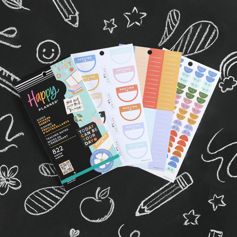 Teacher Notes - Value Pack Stickers – Happy Planner