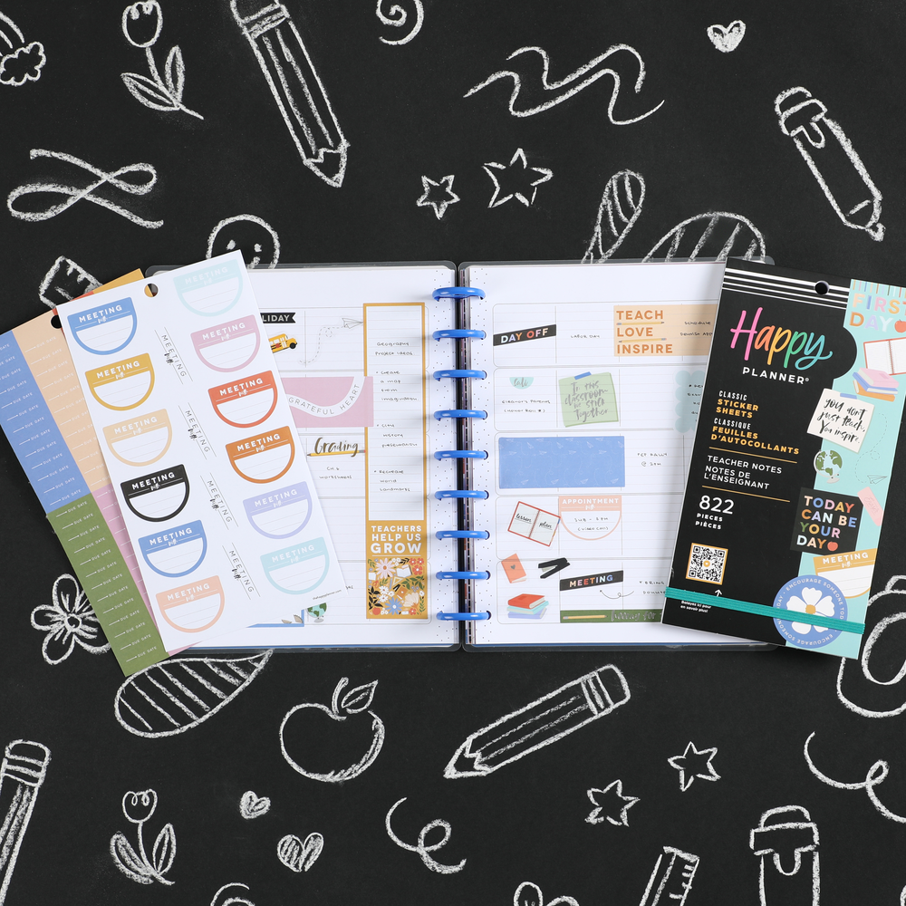 Teacher Notes - Value Pack Stickers – Happy Planner