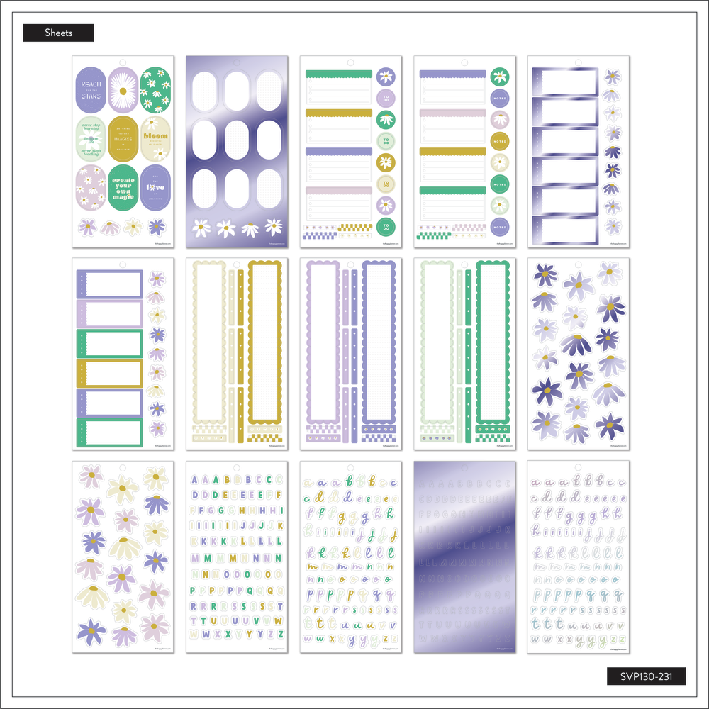 Life Project Stickers Life Is Sweet - Value Pack Stickers – Happy Planner