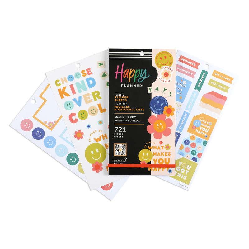 Super Happy - Value Pack Stickers