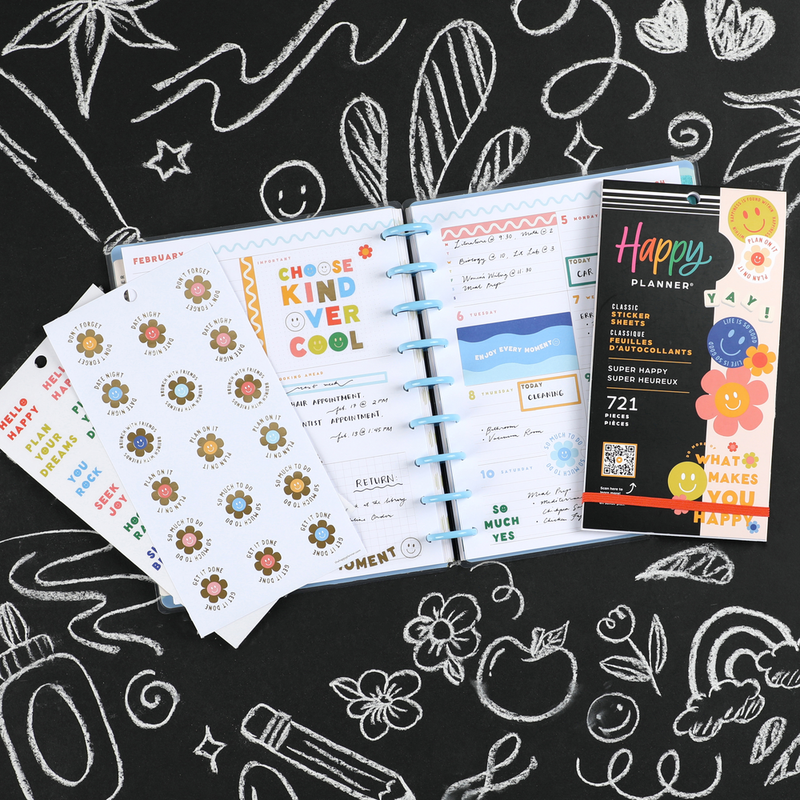Super Happy - Value Pack Stickers – The Happy Planner