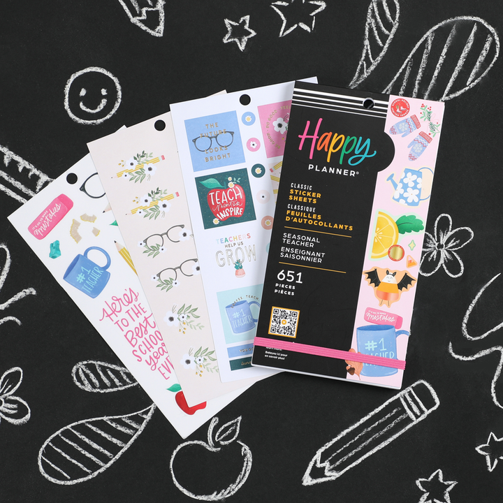 Reserved for Jamie B. Happy Planner Sticker books popular and Teacher bundle