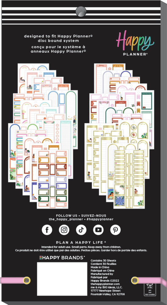 Brand New The Happy Planner Sticker Book Spring cheapest 2022 Bundle Lot