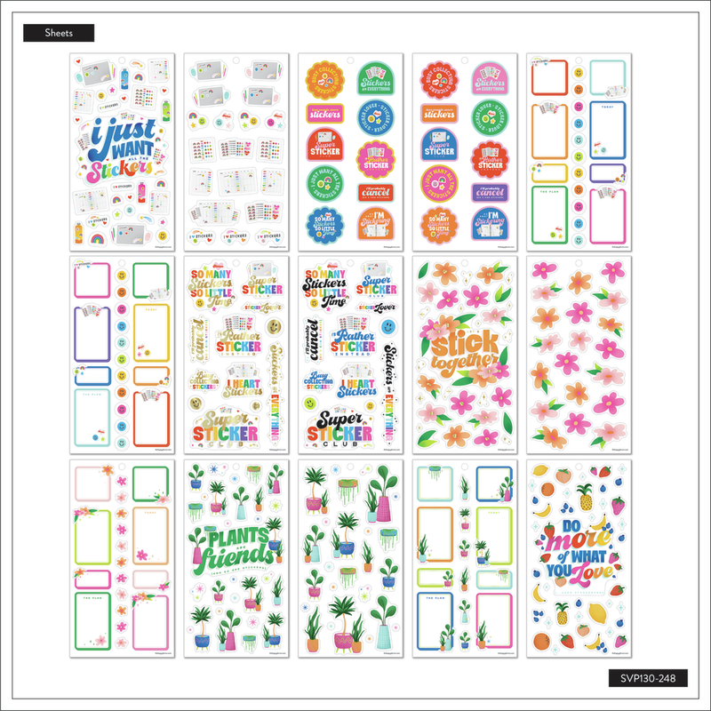 I Heart Stickers - Value Pack Stickers