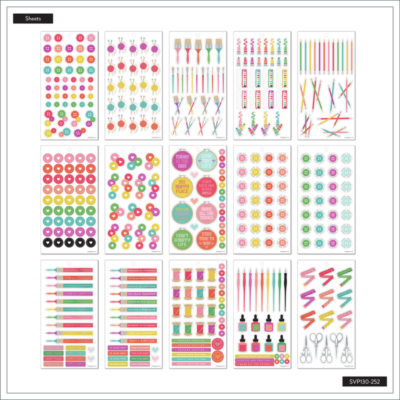 Miss Maker Icons - Value Pack Stickers