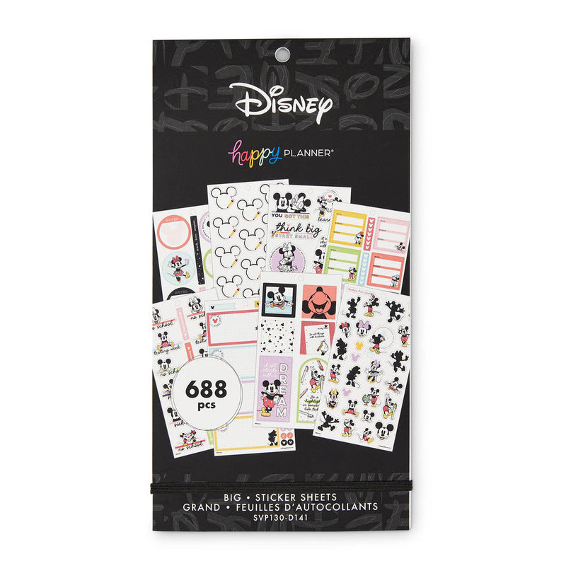 Disney© Mickey Mouse & Minnie Mouse Whimsy Wonders Teacher Value Pack Stickers - Big