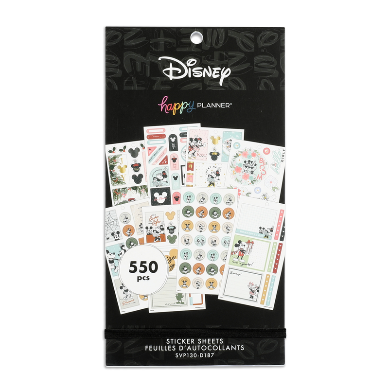 Disney© Mickey Mouse & Minnie Mouse Value Pack Stickers - Seasonal